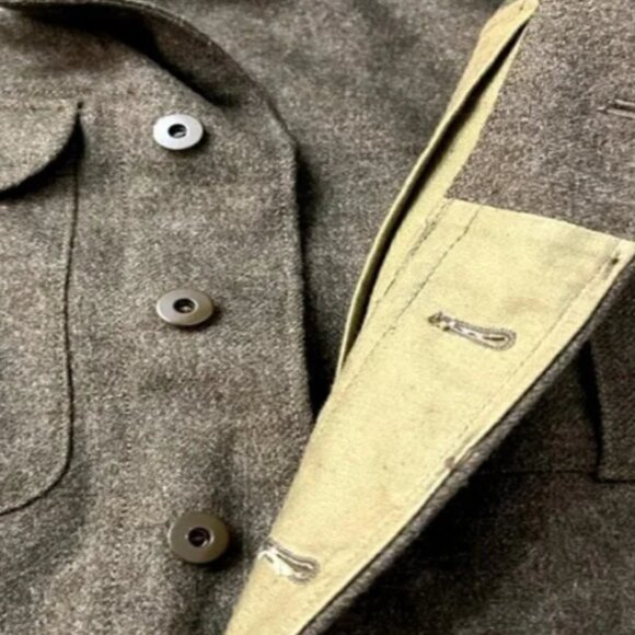 Battle Dress Blouses Serge 1951 Military Jacket Vintage Tip Top Tailors Post WW2 - Picture 3 of 7